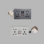 Universal Power Socket (Grey & White)